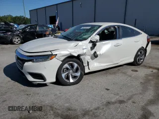 2019 Honda Insight EX z VIN 19XZE4F51KE027933, wystawiony jako Copart lot #53243875 z przebiegiem 104 890 mil mil oraz Szkoda całkowita • Salvage title. Historia ofert i sprzedaży dostępna na DreamBid. Obrazek 1.
