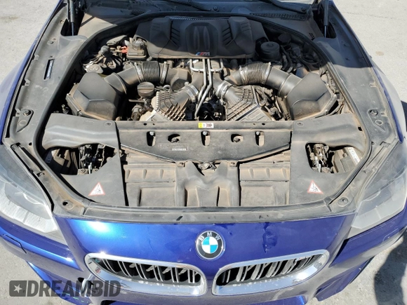 2014 BMW M6 with VIN WBSLX9C5XED160190, listed as a Copart auction lot 48160905 with 47,034 mi miles and Salvage title. Bid and sale history available at DreamBid. Image 11.