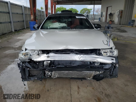 2016 BMW M4 with VIN WBS3R9C55GK708332, listed as a Copart auction lot 74582744 with Not Provided miles and Salvage Title. Bid and sale history available at carsss.com. Image 5.