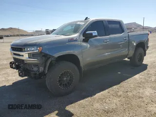 2021 Chevrolet Silverado 1500 LT with VIN 3GCUYDET0MG163866, listed as a Copart auction lot 67093704 with 59,929 mi miles and Salvage Title. Bid and sale history available at carsss.com. Image 1.