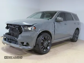 2020 Dodge Durango GT Plus with VIN 1C4RDHDG5LC130263, listed as a Copart auction lot 74948524 with 34,595 mi miles and Salvage title. Bid and sale history available at DreamBid. Image 2.