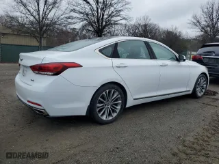 2016 Hyundai Genesis 3.8L with VIN KMHGN4JE5GU137919, listed as a Copart auction lot 49777735 with 51,643 mi miles and Salvage Title. Bid and sale history available at carsss.com. Image 3.