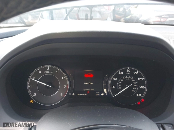 2019 Acura RDX w/Technology Pkg with VIN 5J8TC2H52KL010287, listed as a IAAI auction lot 41621364 with 82,935 mi miles. Bid and sale history available at carsss.com. Image 7.