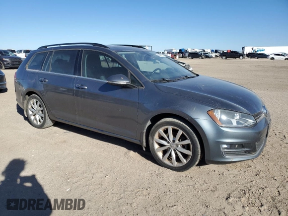 2016 Volkswagen Golf SportWagen TSI S with VIN 3VWC17AUXGM513720, listed as a Copart auction lot 86509294 with 95,672 mi miles and Salvage Title. Bid and sale history available at carsss.com. Image 4.