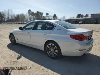 2019 BMW 5 Series 530e xDrive with VIN WBAJB1C5XKB377094, listed as a Copart auction lot 49153035 with 53,370 mi miles and Clean title. Bid and sale history available at DreamBid. Image 2.