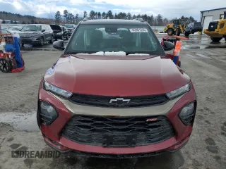 2022 Chevrolet TrailBlazer RS with VIN KL79MTSL8NB080905, listed as a Copart auction lot 45961245 with 42,893 mi miles and Salvage Title. Bid and sale history available at carsss.com. Image 5.