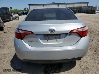 2016 Toyota Corolla L with VIN 5YFBURHE5GP487102, listed as a Copart auction lot 52033655 with 0 mi miles and Salvage Title. Bid and sale history available at carsss.com. Image 6.