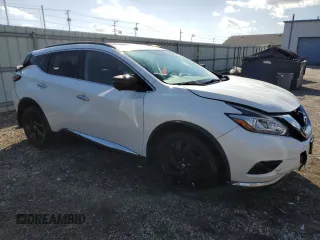 2017 Nissan Murano SL with VIN 5N1AZ2MH8HN189108, listed as a Copart auction lot 50389875 with 143,607 mi miles and Salvage Title. Bid and sale history available at carsss.com. Image 4.