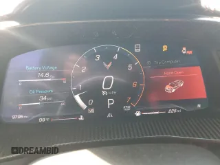 2022 Chevrolet Corvette 3LT with VIN 1G1YC3D4XN5111621, listed as a Copart auction lot 47439585 with 9,795 mi miles and Salvage Title. Bid and sale history available at carsss.com. Image 9.