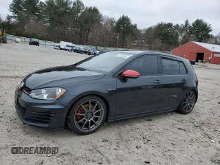 2017 Volkswagen Golf GTI S with VIN 3VW5T7AU7HM051346, listed as a Copart auction lot 47765364 with 109,943 mi miles. Bid and sale history available at carsss.com. Image 1.