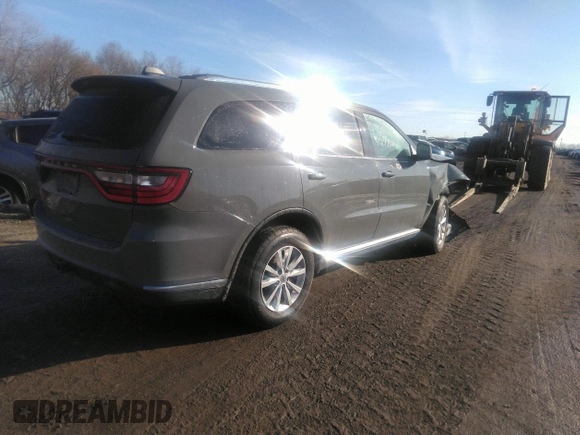 2022 Dodge Durango SXT with VIN 1C4RDJAG2NC104962, listed as a IAAI auction lot 41277560 with 99,831 mi miles and . Bid and sale history available at DreamBid. Image 4.