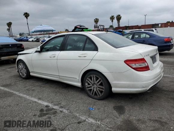2008 Mercedes-Benz C 300 Sport with VIN WDDGF54X18R021664, listed as a Copart auction lot 56033475 with 297,036 mi miles and Salvage title. Bid and sale history available at DreamBid. Image 2.