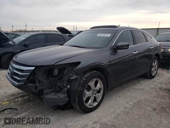 2011 Honda Crosstour EX-L with VIN 5J6TF2H50BL005752, listed as a Copart auction lot 88155915 with 179,723 mi miles and Salvage Title. Bid and sale history available at carsss.com. Image 1.