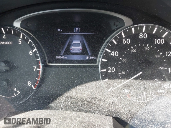 2016 Nissan Altima 2.5 S with VIN 1N4AL3APXGC168669, listed as a IAAI auction lot 41317266 with 203,240 mi miles. Bid and sale history available at carsss.com. Image 7.