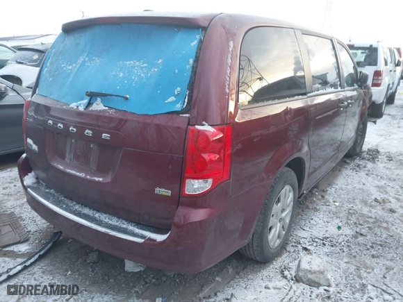 2019 Dodge Grand Caravan SE with VIN 2C4RDGBG2KR591214, listed as a IAAI auction lot 41094167 with 149,981 mi miles. Bid and sale history available at carsss.com. Image 4.