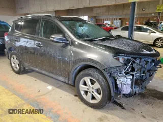 2014 Toyota RAV4 XLE with VIN JTMRFREV7ED095722, listed as a Copart auction lot 45107565 with 162,670 mi miles and Salvage Title. Bid and sale history available at DreamBid. Image 4.