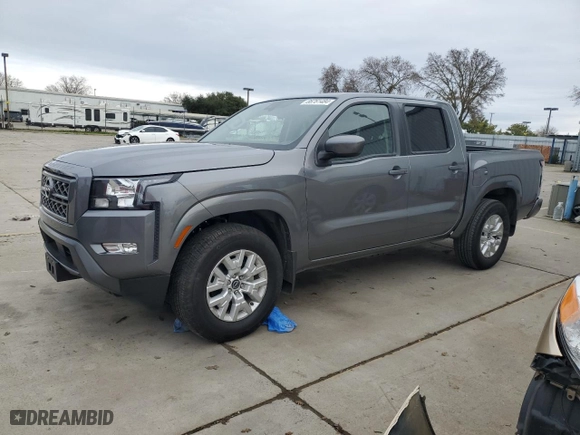 2024 Nissan Frontier SV with VIN 1N6ED1EJ6RN617126, listed as a Copart auction lot 86761484 with 13,882 mi miles and Salvage Title. Bid and sale history available at carsss.com. Image 1.