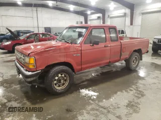 1990 Ford Ranger with VIN 1FTCR15T6LPB12535, listed as a Copart auction lot 80228504 with 58,980 mi miles and Salvage Title. Bid and sale history available at carsss.com. Image 1.