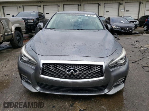 2017 Infiniti Q50 3.0t Signature Edition with VIN JN1EV7AR6HM830339, listed as a Copart auction lot 67737894 with 128,643 mi miles and Salvage Title. Bid and sale history available at carsss.com. Image 5.