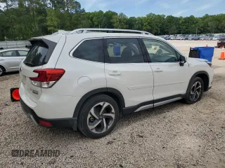 2023 Subaru Forester Touring с VIN JF2SKARC3PH422864, выставлен на аукционе Copart как лот 57598765 с пробегом 21 806 миль миль и Списание • Salvage title. История ставок и продаж доступна на DreamBid. Изображение 3.