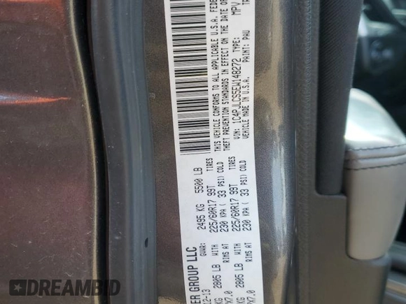 2014 Jeep Cherokee Latitude z VIN 1C4PJLCS5EW148272, wystawiony jako Copart lot #52852295 z przebiegiem 99 591 mil mil oraz Szkoda całkowita • Salvage title. Historia ofert i sprzedaży dostępna na DreamBid. Obrazek 14.