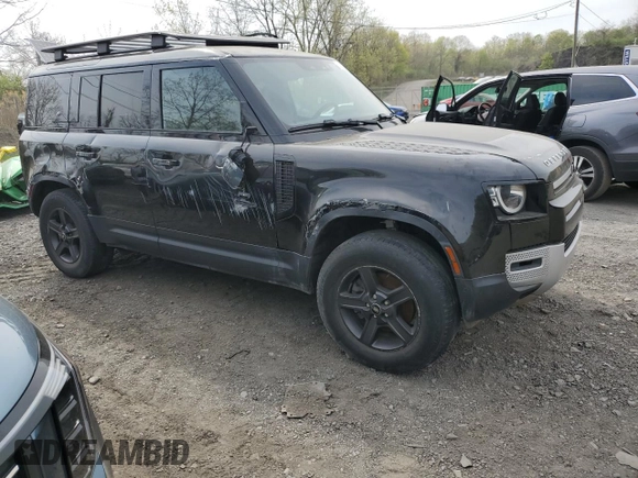 2022 Land Rover Defender S z VIN SALEJ7RX9N2079507, wystawiony jako Copart lot #54755645 z przebiegiem 26 381 mil mil oraz Szkoda całkowita • Salvage title. Historia ofert i sprzedaży dostępna na DreamBid. Obrazek 4.