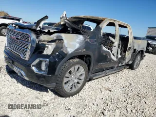 2022 GMC Sierra 1500 Limited Denali with VIN 3GTU9FEL9NG180644, listed as a Copart auction lot 81484654 with 0 mi miles and Non Repairable. Bid and sale history available at carsss.com. Image 1.