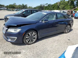 2017 Lincoln MKZ Hybrid Select with VIN 3LN6L5LU8HR655317, listed as a Copart auction lot 63821155 with 88,125 mi miles and Salvage title. Bid and sale history available at DreamBid. Image 1.