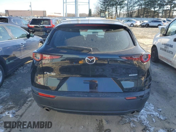 2021 Mazda CX-30 2.5 S with VIN 3MVDMAAL8MM227832, listed as a Copart auction lot 84850164 with 34,710 mi miles and Salvage Title. Bid and sale history available at carsss.com. Image 6.