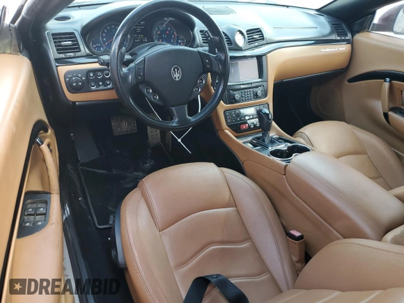 2012 Maserati GranTurismo Sport with VIN ZAM45MMA8C0060895, listed as a Copart auction lot 44561645 with 82,931 mi miles and Clean title. Bid and sale history available at DreamBid. Image 8.