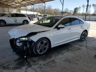 2022 Kia K5 EX with VIN 5XXG34J2XNG146571, listed as a Copart auction lot 46888125 with 26,818 mi miles and Salvage Title. Bid and sale history available at carsss.com. Image 1.