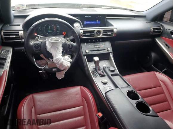 2016 Lexus IS 200t with VIN JTHBA1D26G5020336, listed as a Copart auction lot 51095255 with 98,018 mi miles and Salvage Title. Bid and sale history available at DreamBid. Image 8.