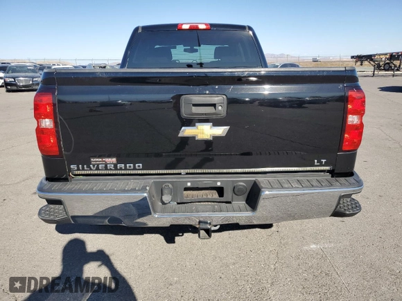 2017 Chevrolet Silverado 1500 LT with VIN 1GCPCRECXHF122760, listed as a Copart auction lot 75567124 with 70,535 mi miles and Salvage Title. Bid and sale history available at DreamBid. Image 6.