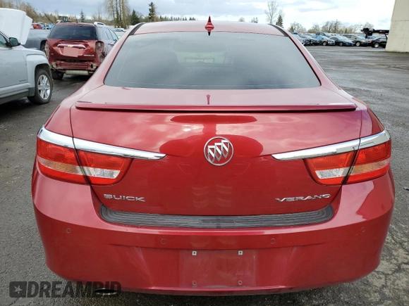 2012 Buick Verano Leather Group with VIN 1G4PS5SK5C4224359, listed as a Copart auction lot 45978045 with 176,672 mi miles and Salvage Title. Bid and sale history available at carsss.com. Image 6.