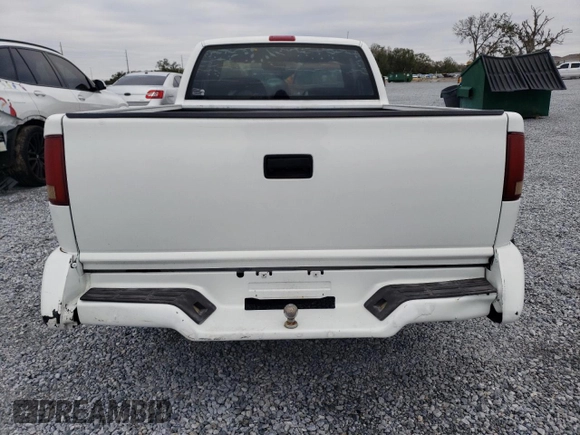 1996 GMC Sonoma SLS with VIN 1GTCS19X3TK531229, listed as a Copart auction lot 41438365 with 0 mi miles and Salvage Title. Bid and sale history available at carsss.com. Image 6.