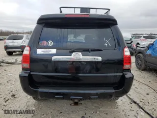 2007 Toyota 4Runner SR5 with VIN JTEBU14R870110750, listed as a Copart auction lot 50810025 with 279,735 mi miles and Clean Title. Bid and sale history available at carsss.com. Image 6.