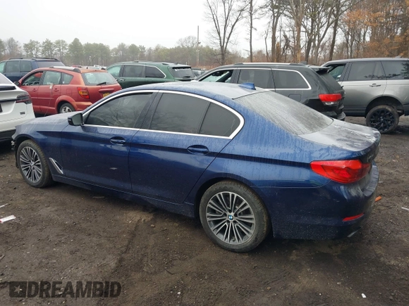 2019 BMW 5 Series 540i xDrive with VIN WBAJE7C51KWW10587, listed as a IAAI auction lot 41838935 with 85,655 mi miles and . Bid and sale history available at carsss.com. Image 14.