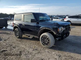 2021 Ford Bronco с VIN 1FMDE5AP2MLB02587, выставлен на аукционе Copart как лот 45328285 с пробегом 50 327 миль миль и Списание • Salvage title. История ставок и продаж доступна на DreamBid. Изображение 4.