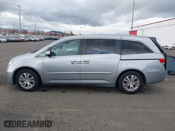 2016 Honda Odyssey EX-L with VIN 5FNRL5H64GB048004, listed as a IAAI auction lot 41676712 with 129,343 mi miles. Bid and sale history available at carsss.com. Image 14.