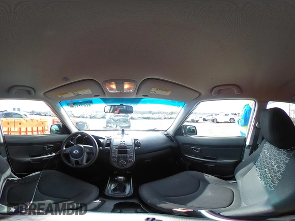 2011 Kia Soul + with VIN KNDJT2A23B7267442, listed as a IAAI auction lot 41671119 with 123,577 mi miles. Bid and sale history available at carsss.com. Image 18.