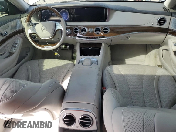 2014 Mercedes-Benz S S 550 with VIN WDDUG8CB2EA013736, listed as a Copart auction lot 50036985 with 51,579 mi miles and Clean Title. Bid and sale history available at carsss.com. Image 8.