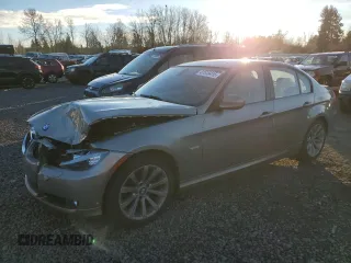 2011 BMW 3 Series 328i with VIN WBAPH5G50BNM75303, listed as a Copart auction lot 41515415 with 59,041 mi miles and Salvage Title. Bid and sale history available at carsss.com. Image 1.