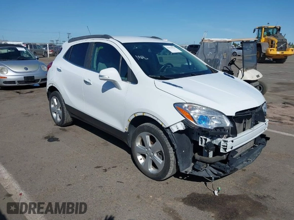 2016 Buick Encore Convenience with VIN KL4CJFSB8GB717640, listed as a IAAI auction lot 41915624 with 116,762 mi miles. Bid and sale history available at carsss.com. Image 1.