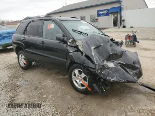 2007 Kia Sportage LX with VIN KNDJF724377305103, listed as a Copart auction lot 48346355 with 118,830 mi miles and Non Repairable. Bid and sale history available at carsss.com. Image 4.