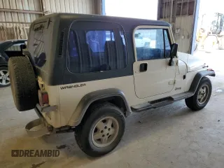 1995 Jeep Wrangler with VIN 1J4FY29SXSP309742, listed as a Copart auction lot 82399484 with 167,866 mi miles and Salvage Title. Bid and sale history available at carsss.com. Image 3.
