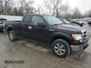 2013 Ford F-150 XL with VIN 1FTEX1EM3DFA07577, listed as a Copart auction lot 44247345 with 324,437 mi miles and Salvage title. Bid and sale history available at DreamBid. Image 4.