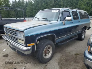 1991 Chevrolet Suburban with VIN 1GNGV26K9MF149425, listed as a Copart auction lot 60575915 with 168,594 mi miles and Clean title. Bid and sale history available at DreamBid. Image 1.