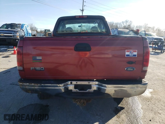 2003 Ford F-150 XL with VIN 1FTRX17223NB68133, listed as a Copart auction lot 46323725 with 0 mi miles and Salvage Title. Bid and sale history available at carsss.com. Image 6.
