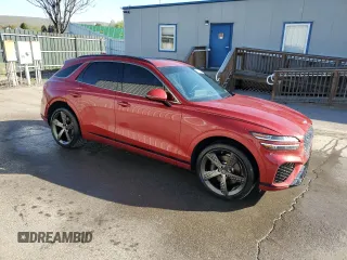 2023 Genesis GV70 2.5T with VIN KMUMADTB8PU116064, listed as a Copart auction lot 54389095 with 22,893 mi miles and Salvage Title. Bid and sale history available at DreamBid. Image 4.