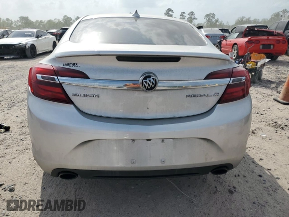 2017 Buick Regal Sport Touring with VIN 2G4GL5EX9H9191052, listed as a Copart auction lot 51846545 with Not provided miles and Salvage title. Bid and sale history available at DreamBid. Image 6.